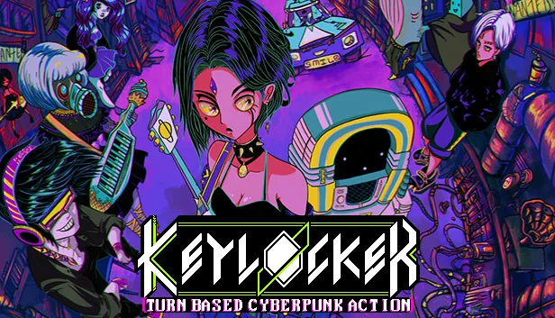 Keylocker Turn Based Cyberpunk Action
