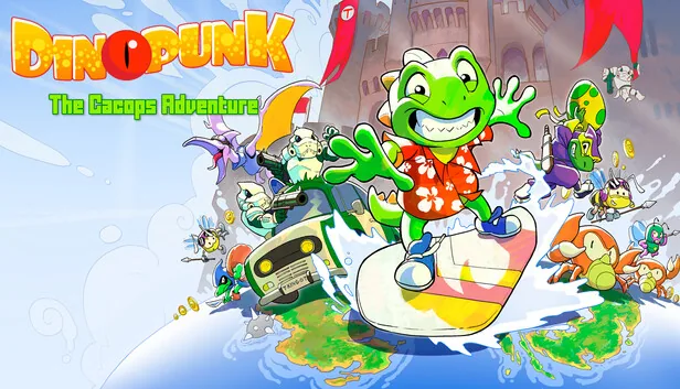 Dinopunk the Cacops adventure