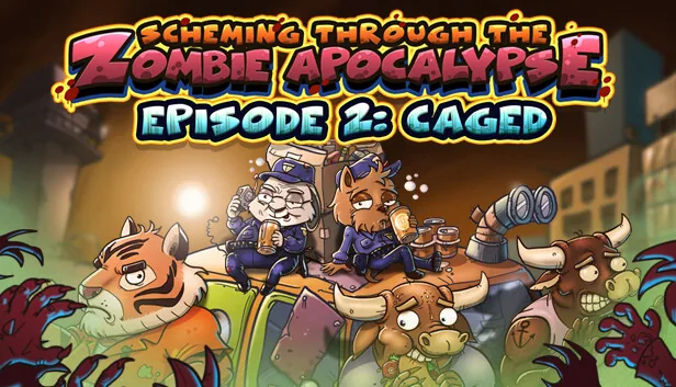 Scheming Through The Zombie Apocalypse Ep2 Caged