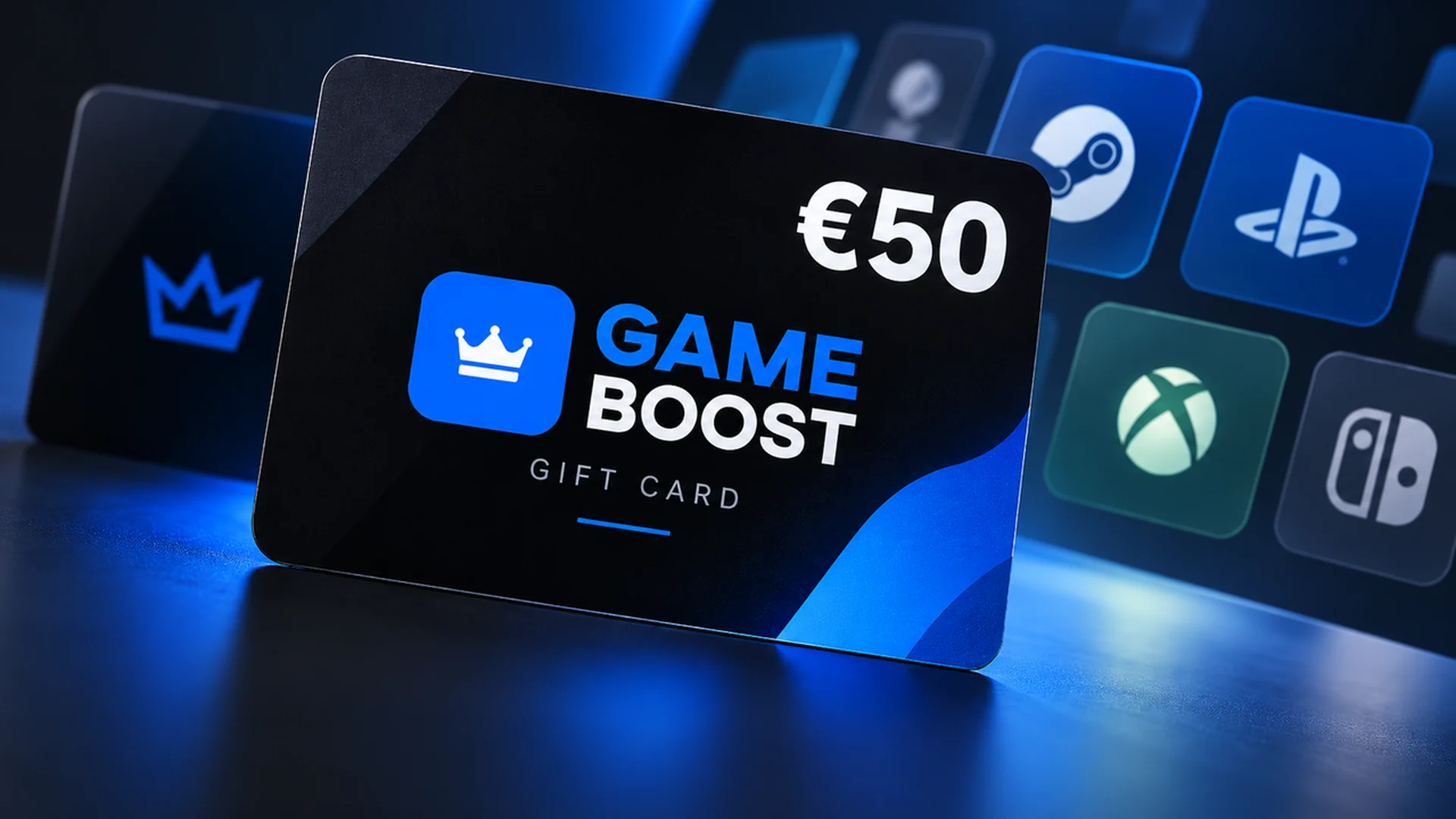Carte cadeau Gameboost de 50 € gratuite