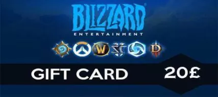 Battlenet 20 GBP Carte Cadeau (UK) cd Key thumbnail