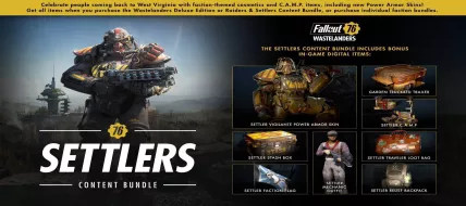 Fallout 76 Raiders & Settlers Content Bundle thumbnail