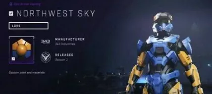 Halo Infinite Northwest Sky Armor Coating thumbnail