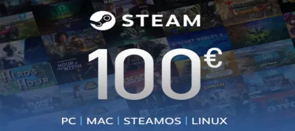 Steam Gift Card 100 EU/US/UK thumbnail