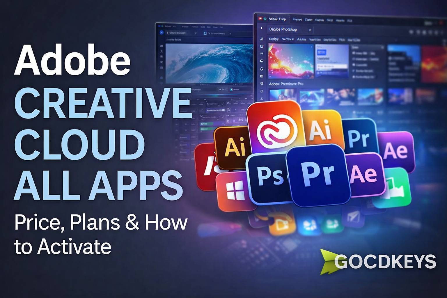 Adobe Creative Cloud All Apps : prix, formules et activation de votre abonnement