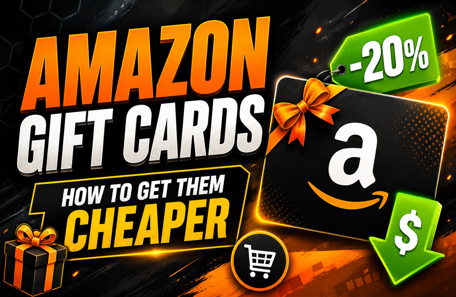 Cartes cadeaux Amazon : comment les obtenir moins cher