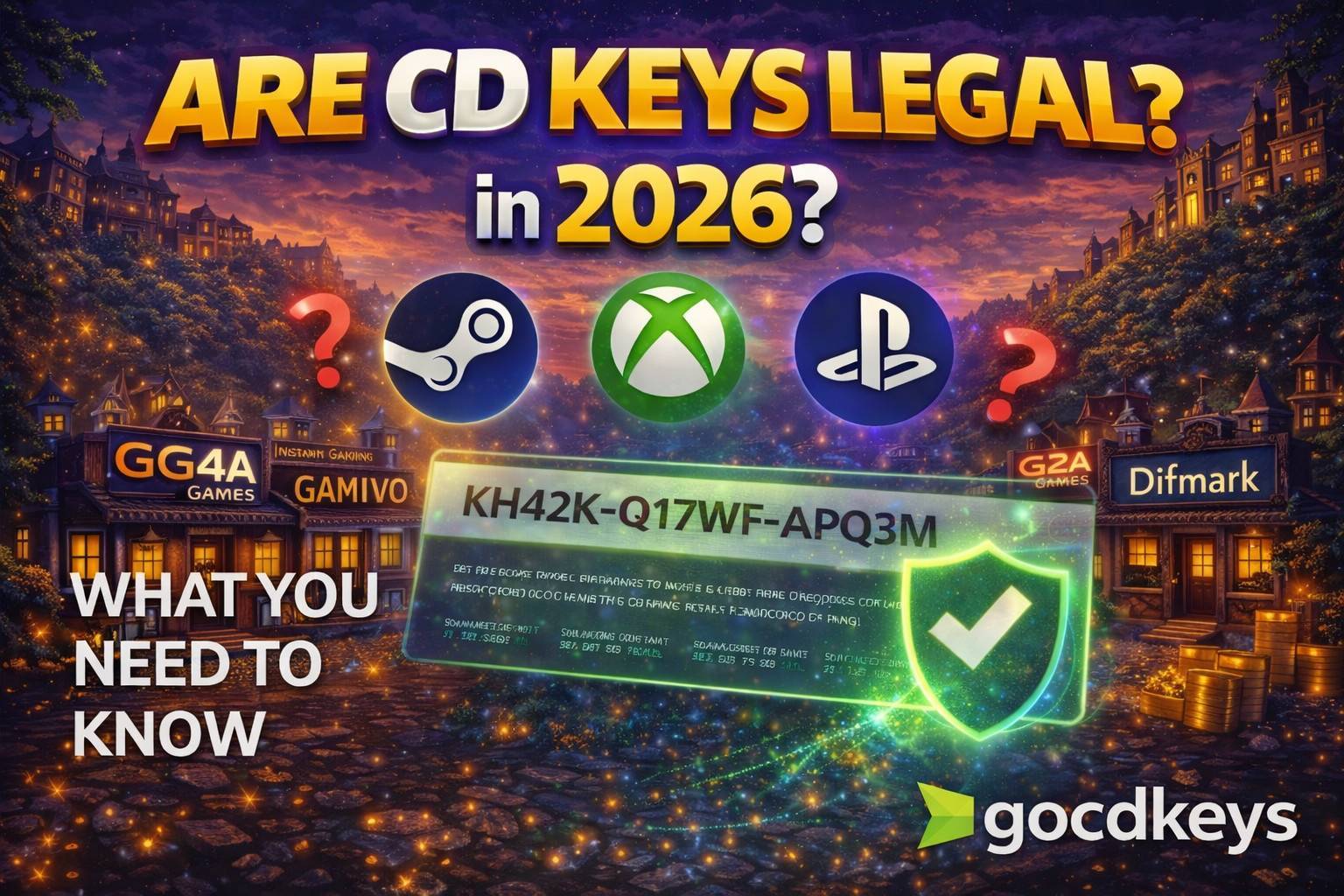 Les CD Keys sont-elles légales ? Ce que vous devez savoir avant d’acheter des jeux numériques en 2026