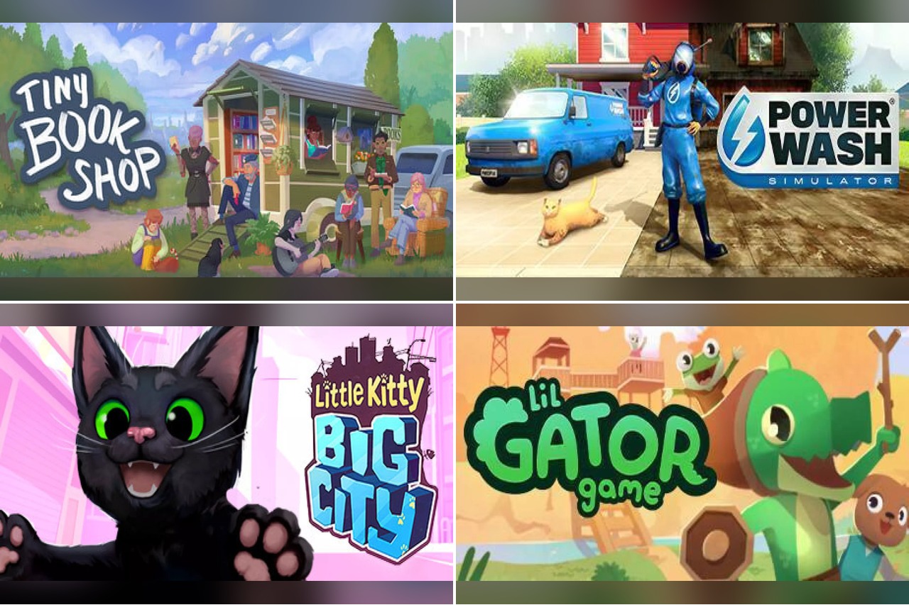 Les meilleurs jeux cozy sur Nintendo Switch : Strange Horticulture, Lil Gator Game, PowerWash Simulator et leur prix du jour