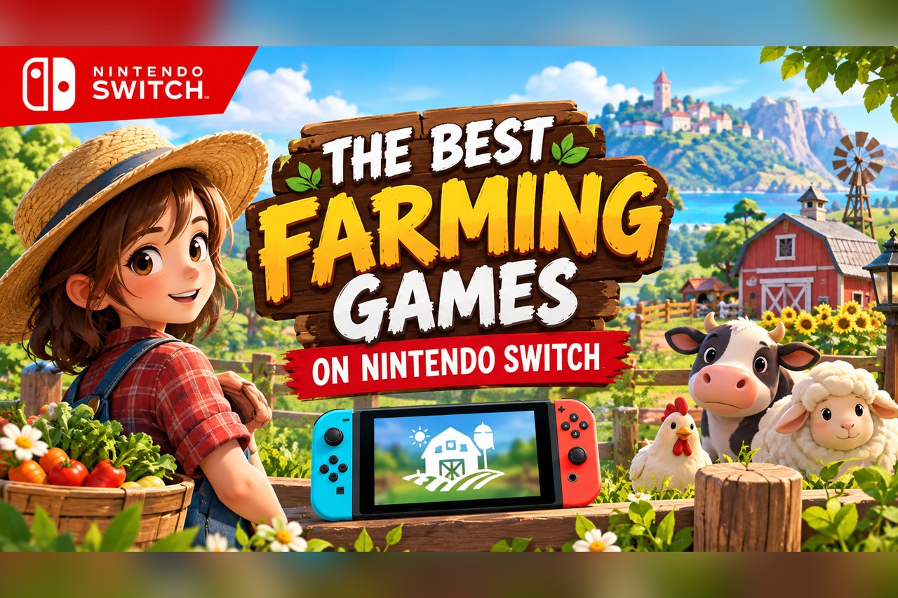 Les meilleurs jeux de ferme sur Nintendo Switch et le prix d'une copie qui vous appartient