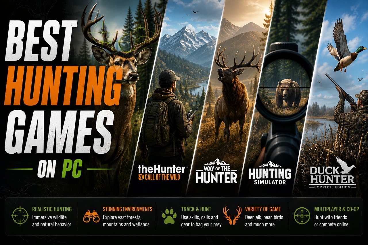 Meilleurs jeux de chasse sur PC : 16 titres, la note Steam et le prix