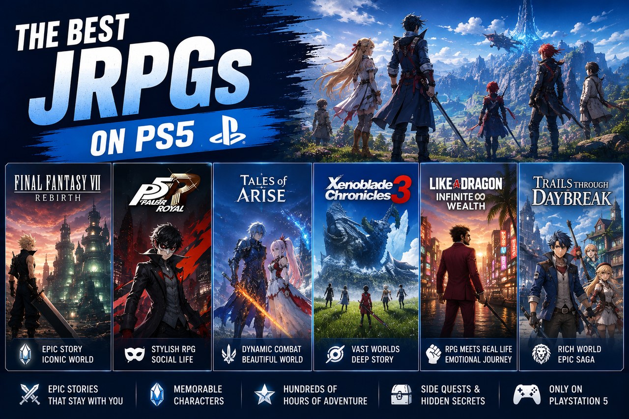 Les meilleurs JRPG sur PS5, classés par le type de combat que vous voulez