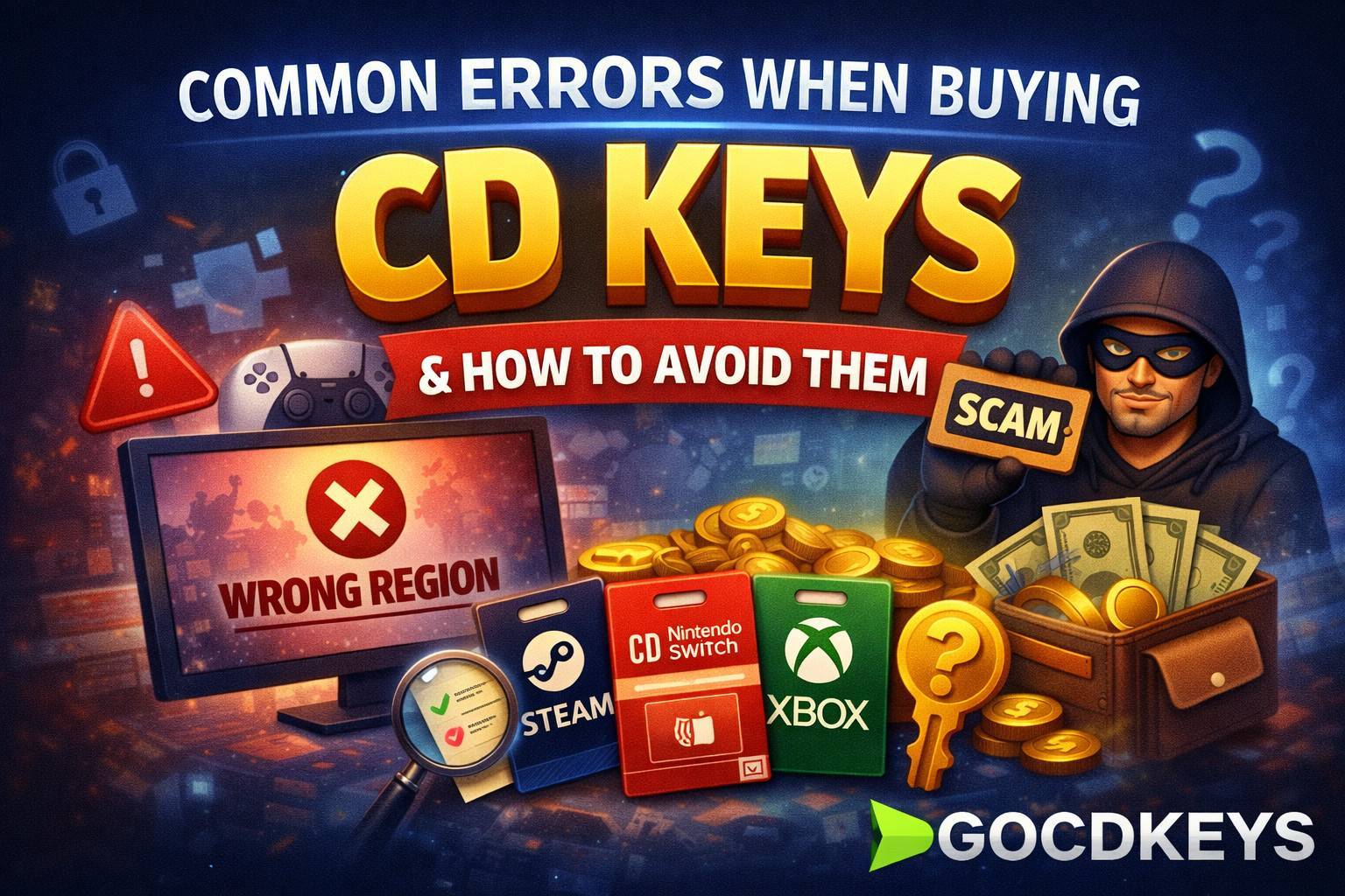 Erreurs courantes lors de l’achat de CD Keys et comment les éviter