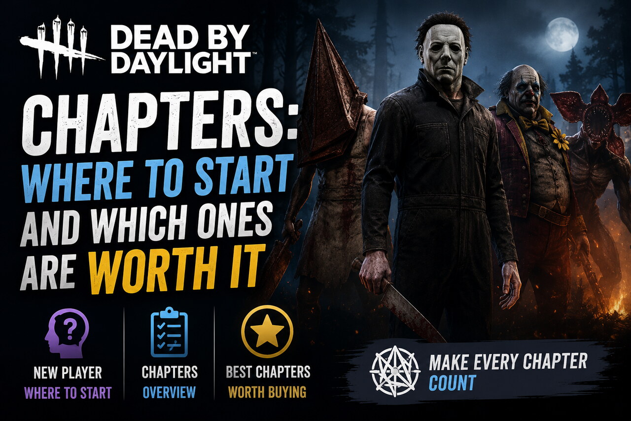 Chapitres de Dead by Daylight : par où commencer et lesquels valent le coup