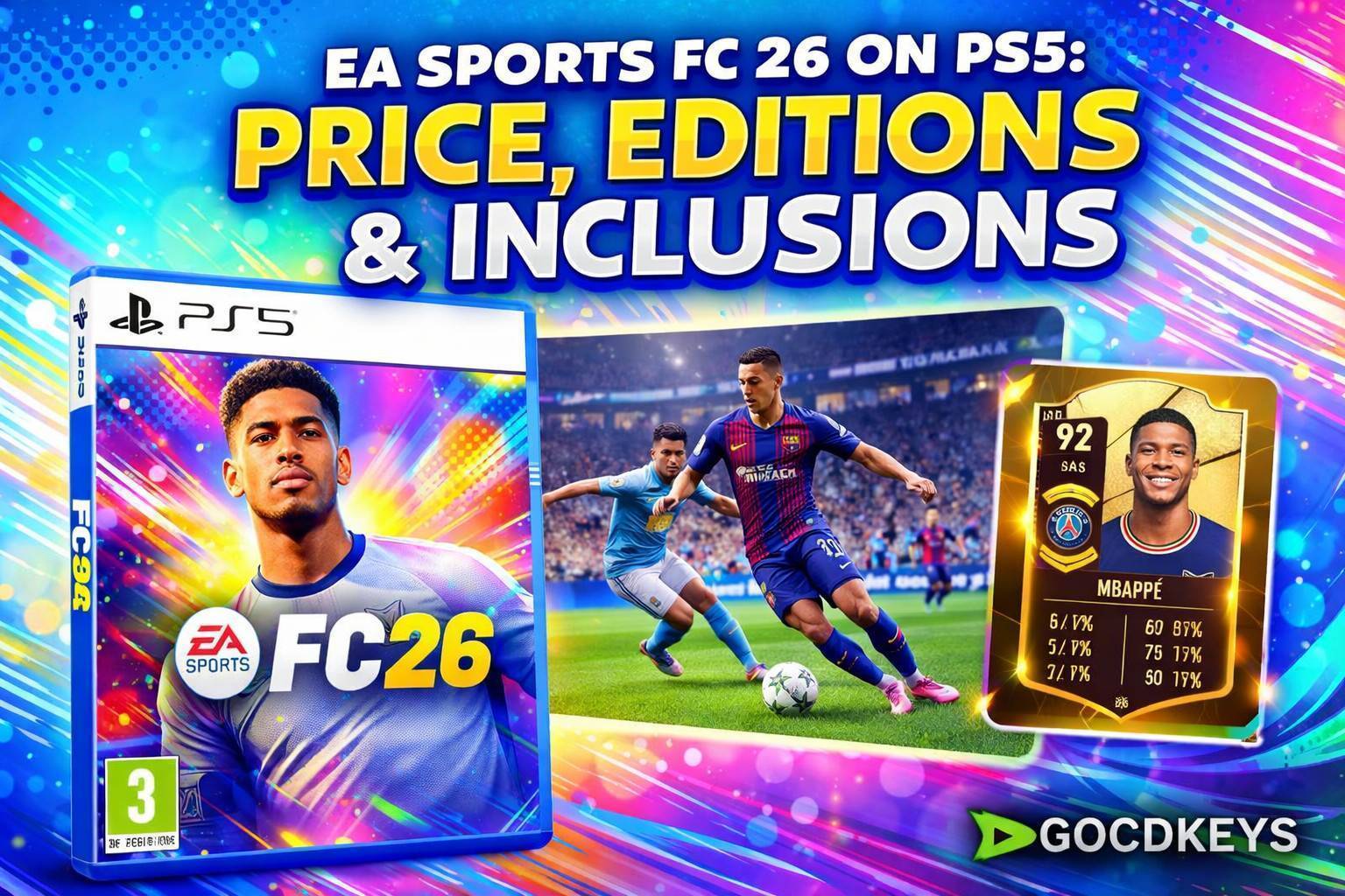 EA Sports FC 26 sur PS5 : prix, version numérique et contenu de chaque édition