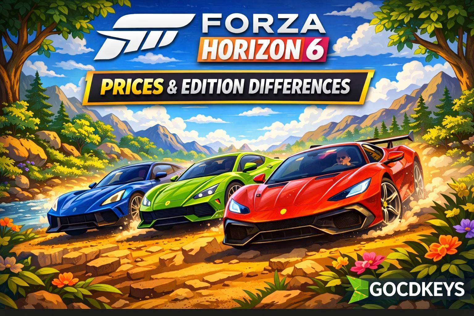 Forza Horizon 6 : quelle édition acheter (Standard, Deluxe, Premium)