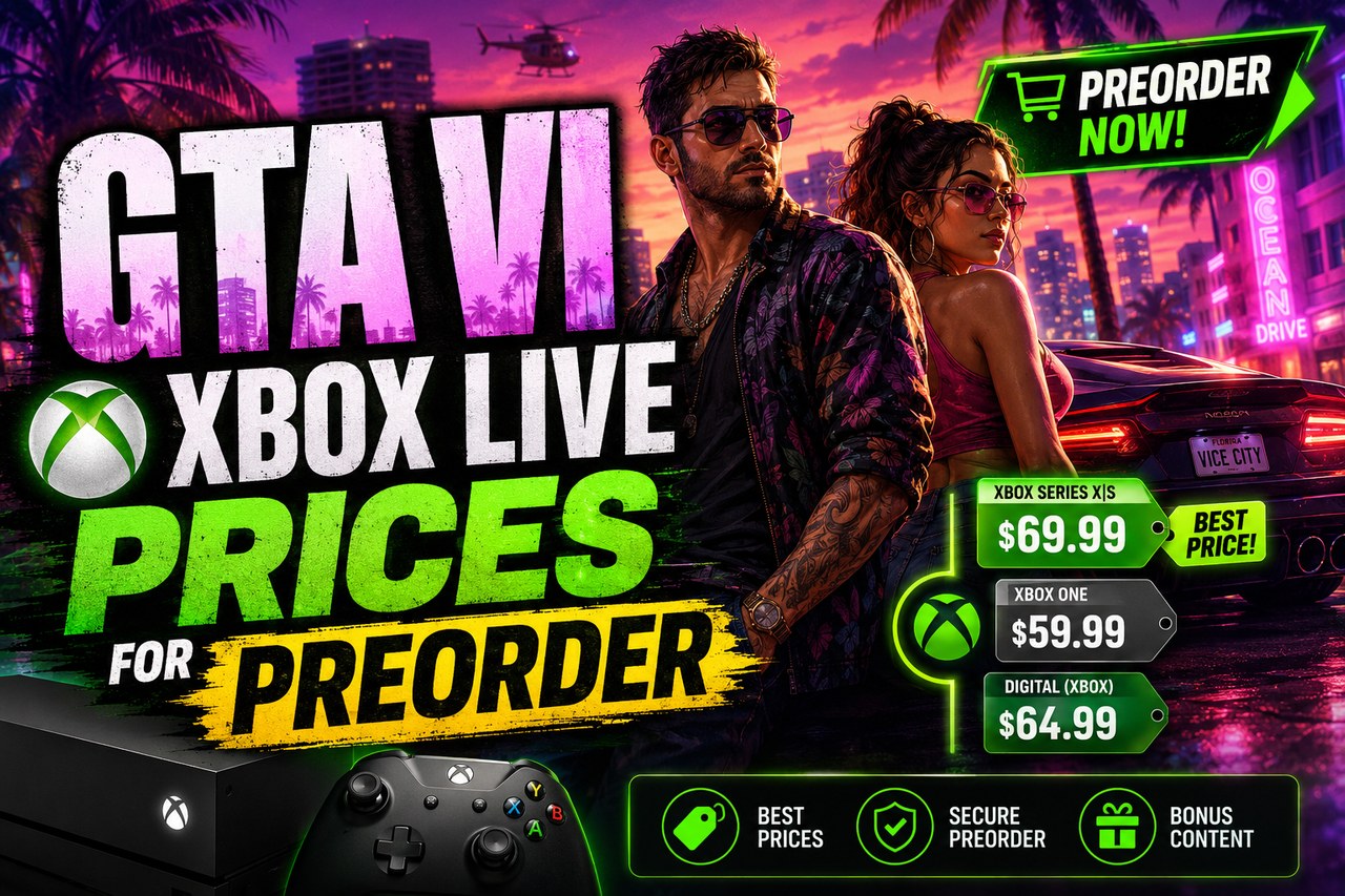 GTA VI Xbox Live : prix pour la précommande