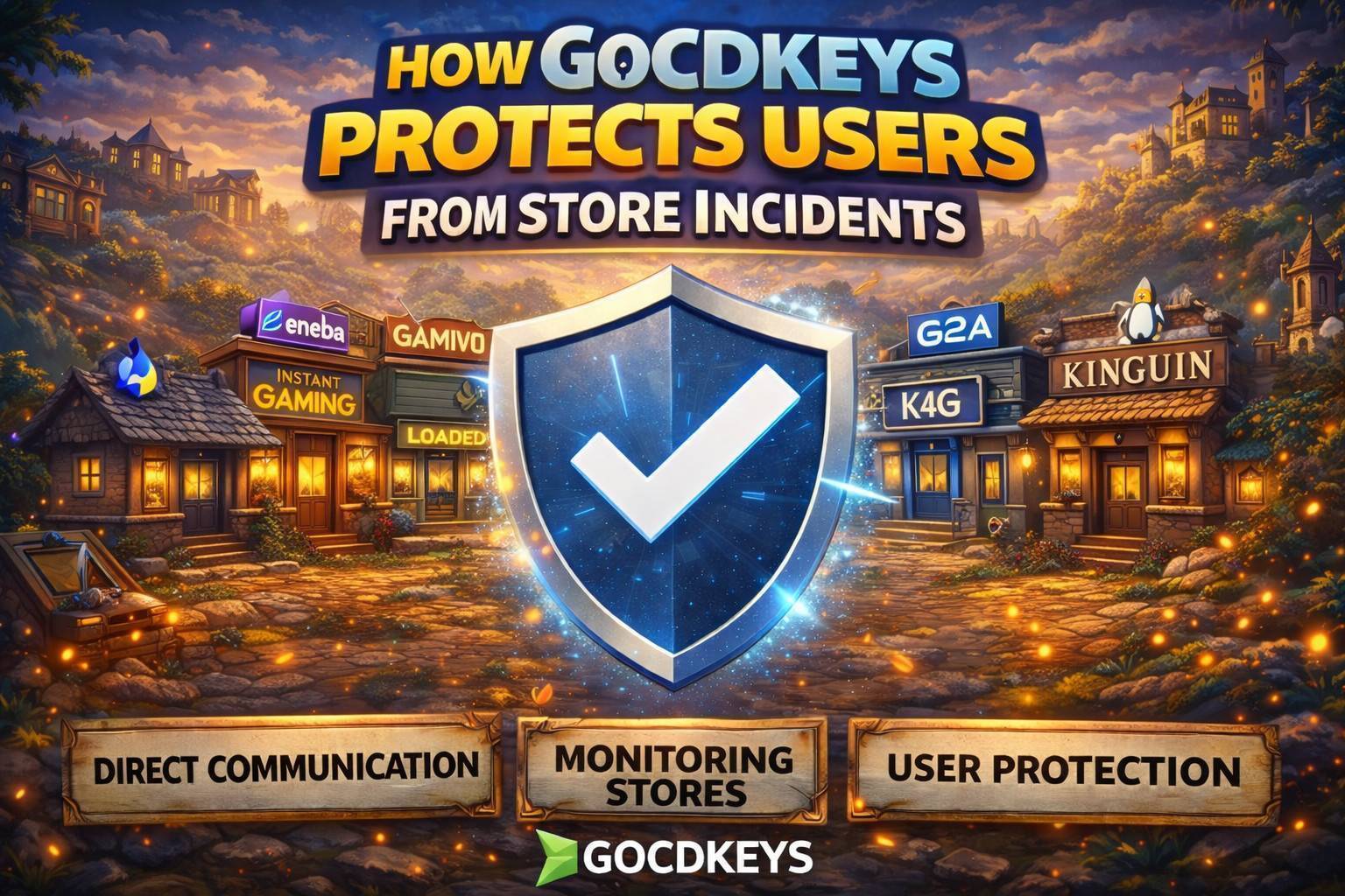 Comment GoCDKeys protège ses utilisateurs face aux incidents liés aux boutiques de jeux numériques