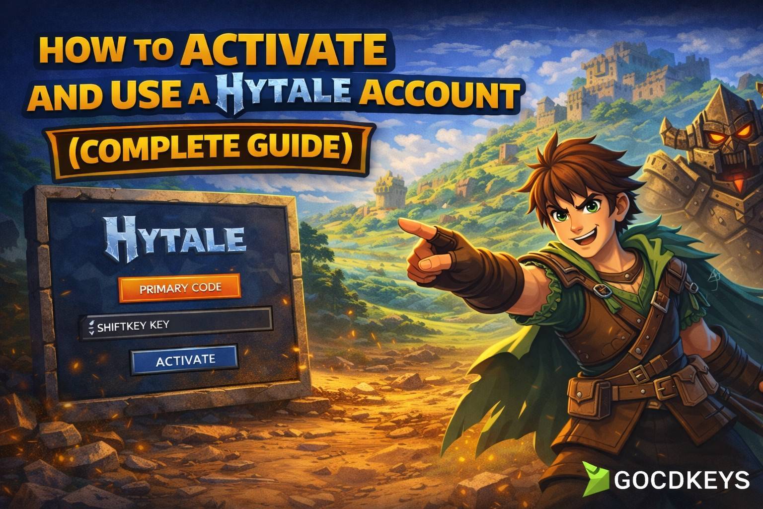 Comment activer et utiliser un compte Hytale (guide complet)