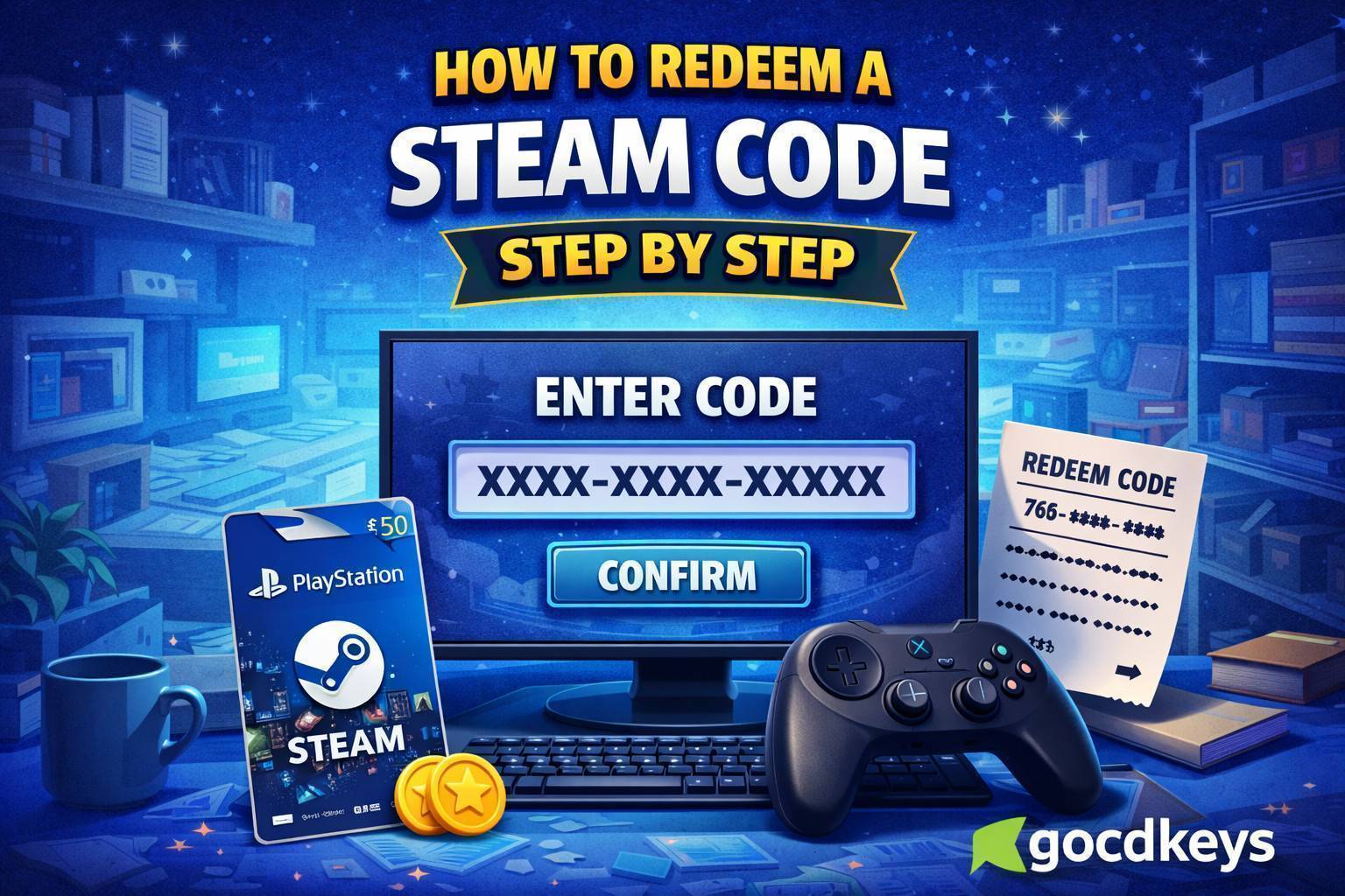 Comment activer les téléchargements de jeux sur STEAM grâce à une clé cd ?