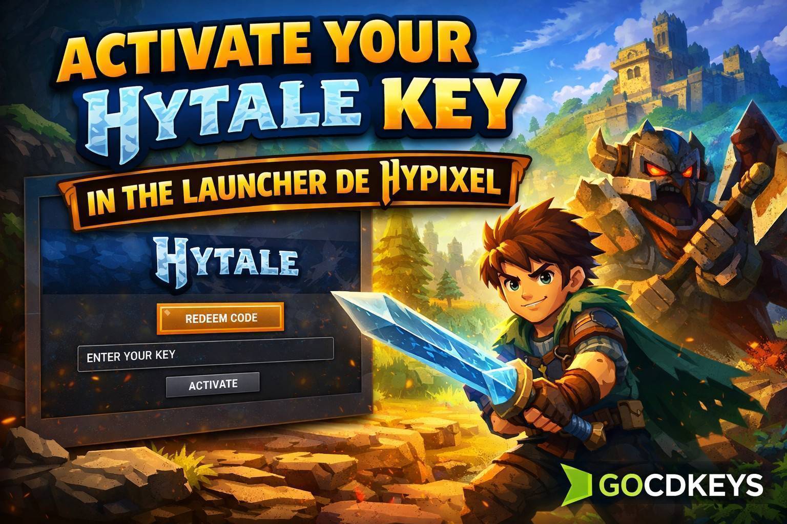 Comment activer votre clé Hytale avec le launcher Hypixel