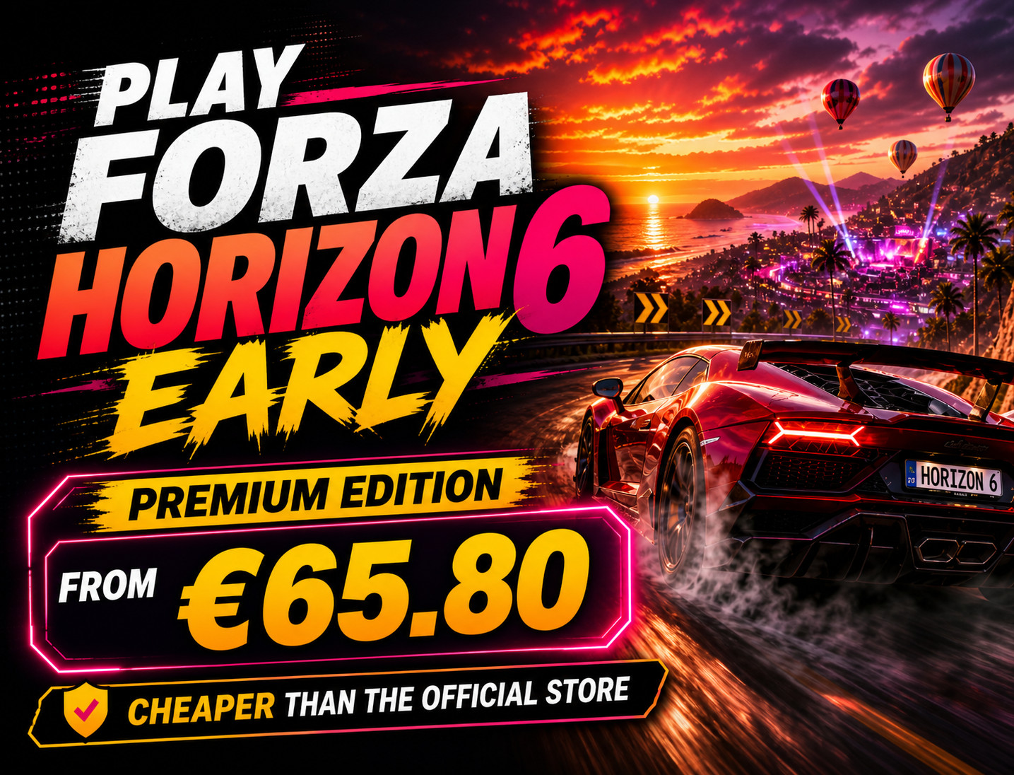 Comment jouer à Forza Horizon 6 avant son lancement officiel