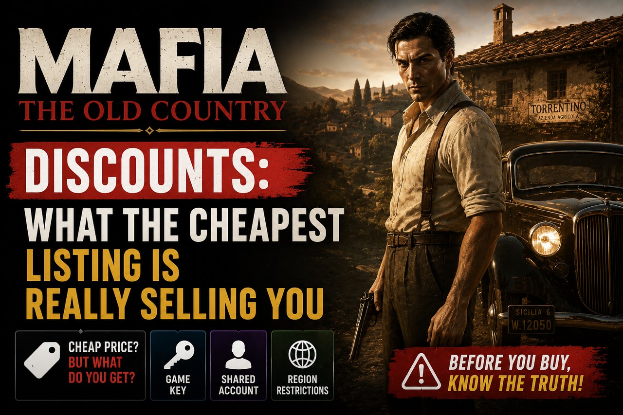 Promotions Mafia The Old Country : ce que vend vraiment l'offre la moins chère
