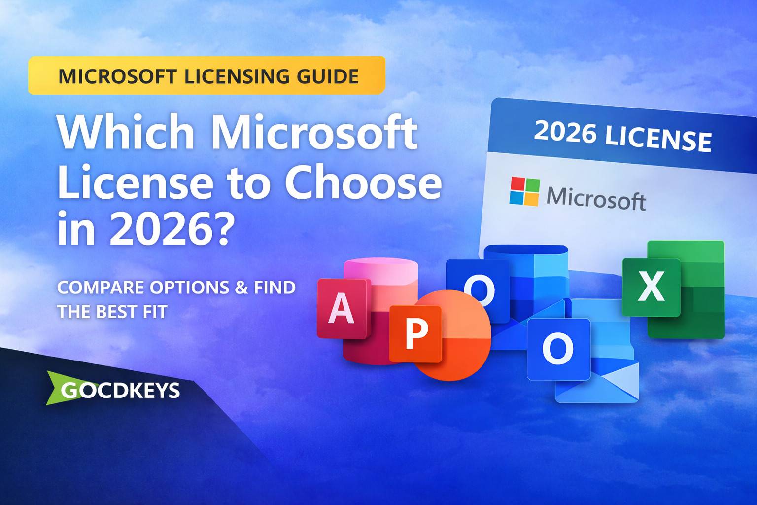 Guide des licences Microsoft : types, différences et laquelle choisir