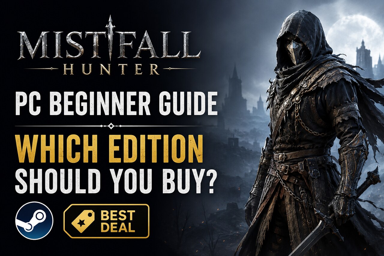Mistfall Hunter sur PC : bien démarrer et choisir son offre