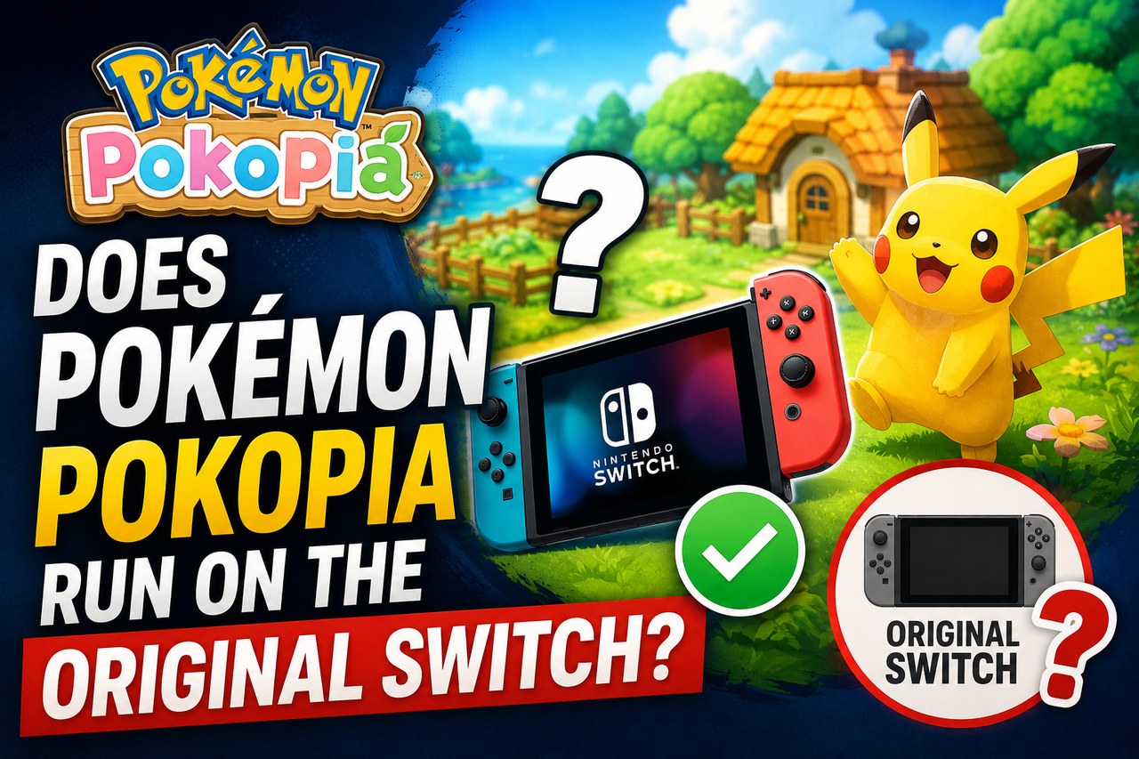 Pokémon Pokopia tourne-t-il sur la Switch d'origine ?