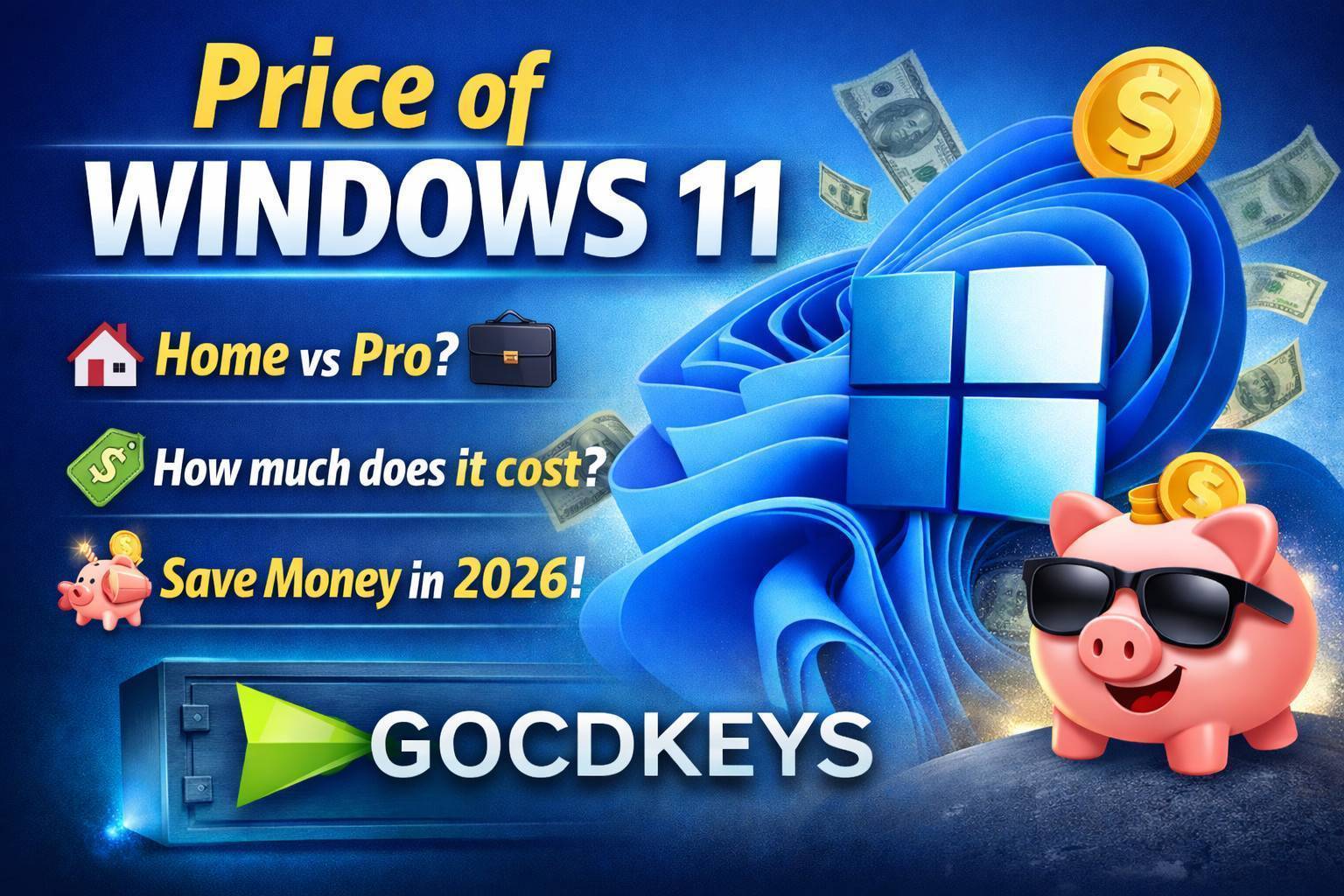 Prix de Windows 11 : combien ça coûte, Home vs Pro et comment économiser