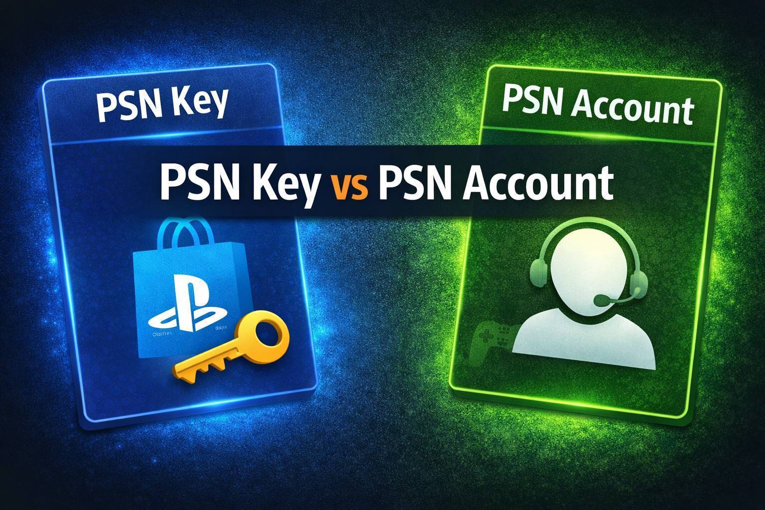 PSN Key vs PSN Account : quelle option choisir pour acheter des jeux PlayStation ?