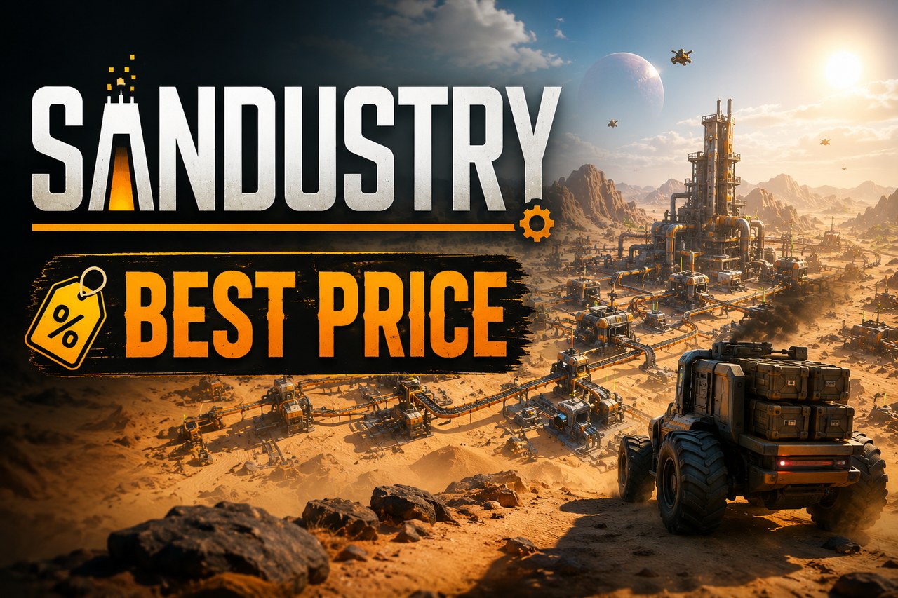 Où acheter Sandustry à 6,42 €, 57 % sous Steam