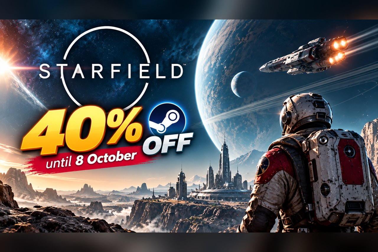 Starfield à -40 % sur Steam jusqu'au 8 octobre : où l'acheter moins cher