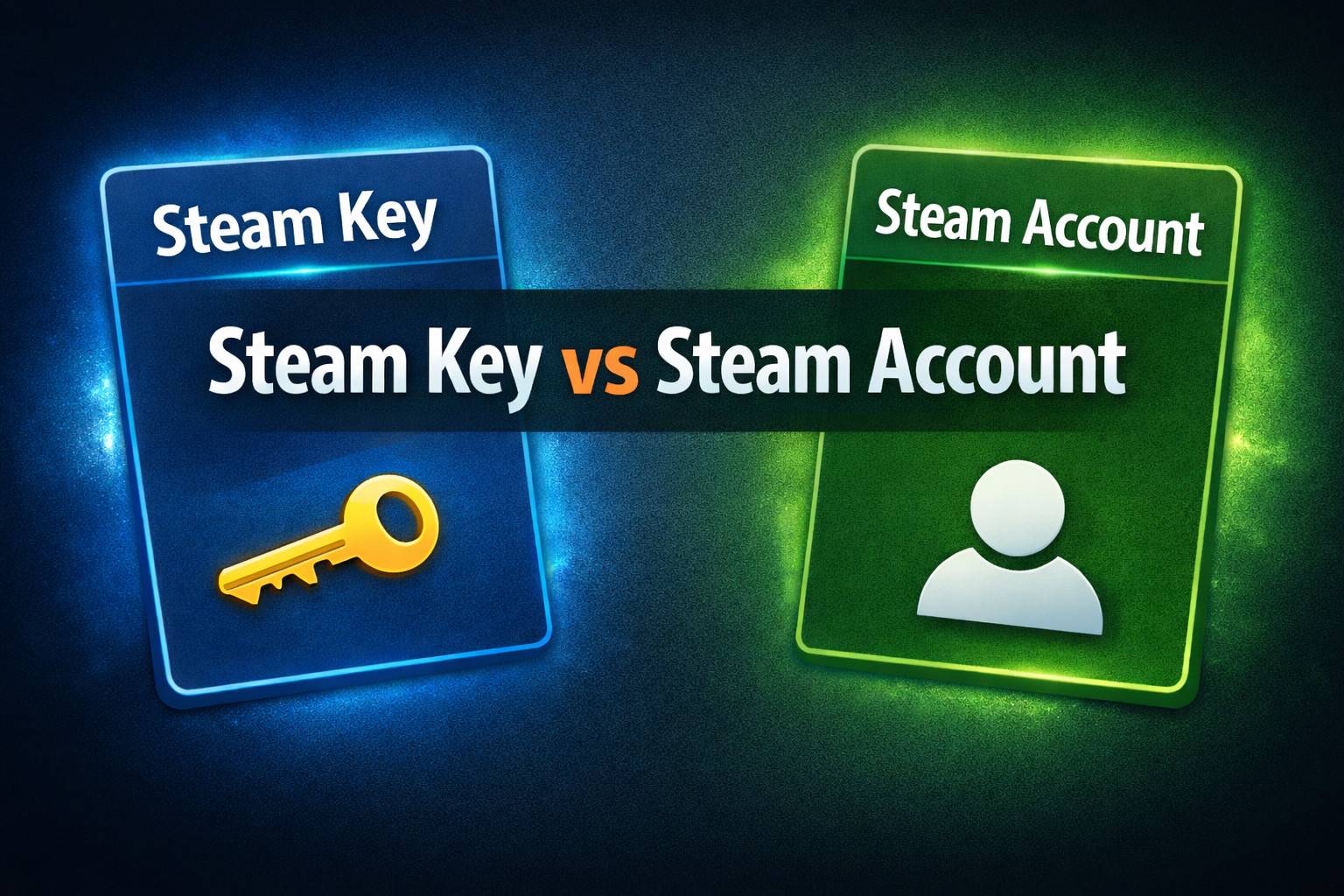 Steam Key vs Steam Account : laquelle choisir pour acheter des jeux PC ?