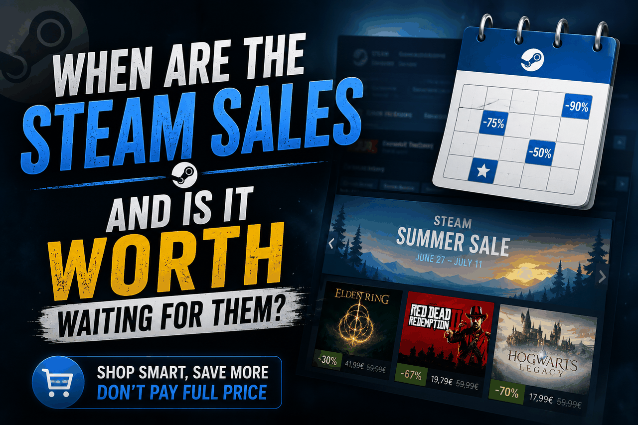 Quand ont lieu les soldes Steam et faut-il vraiment les attendre ?