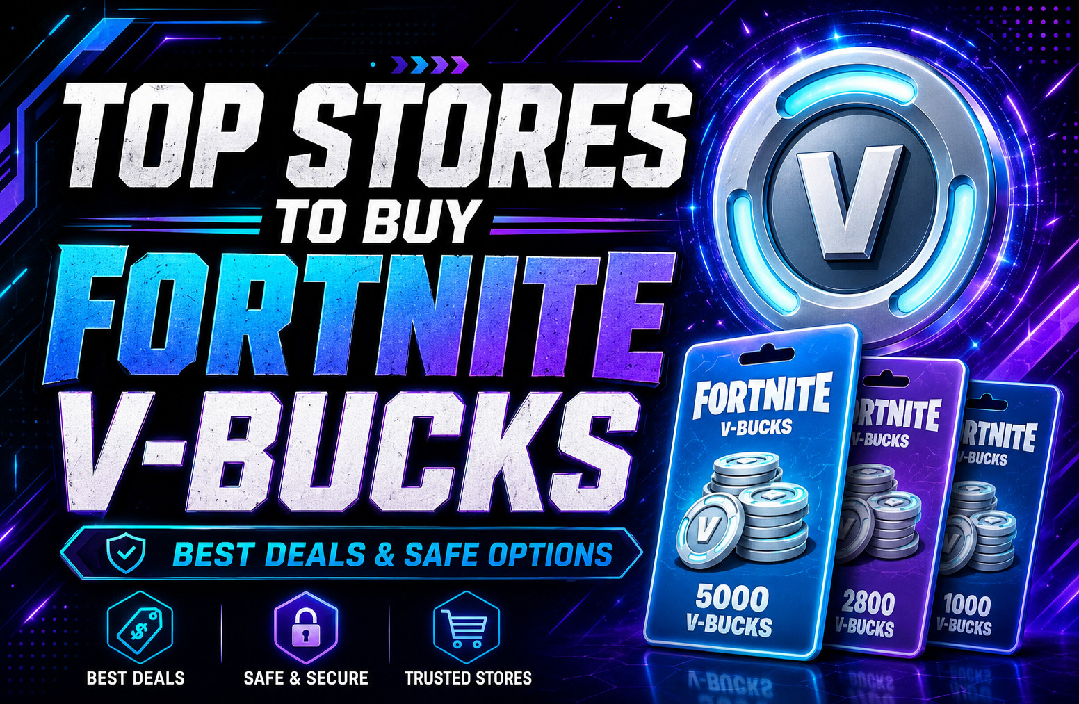 Les meilleurs sites pour acheter des Fortnite V-Bucks