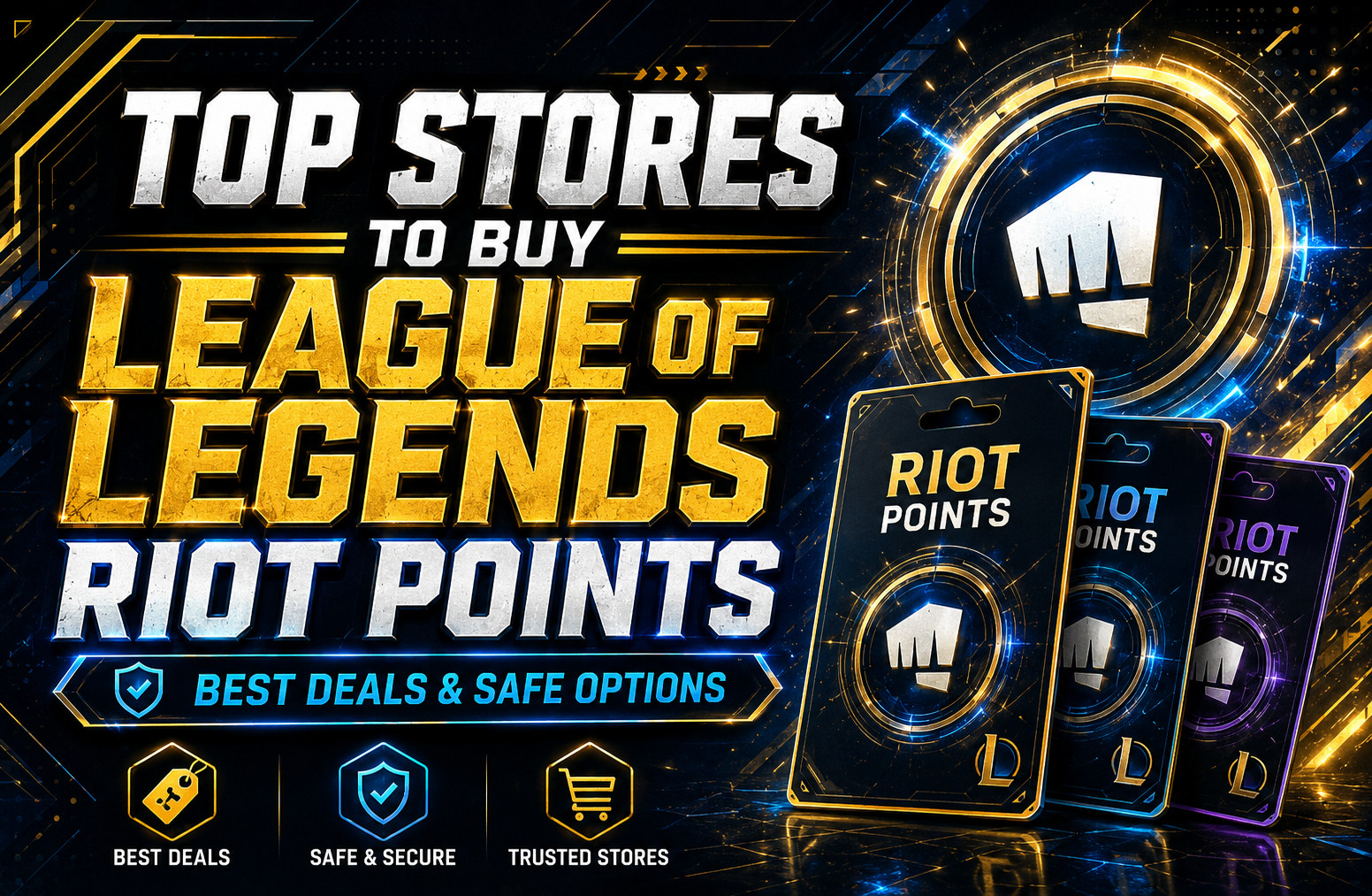 Les meilleurs sites pour acheter des Riot Points League of Legends