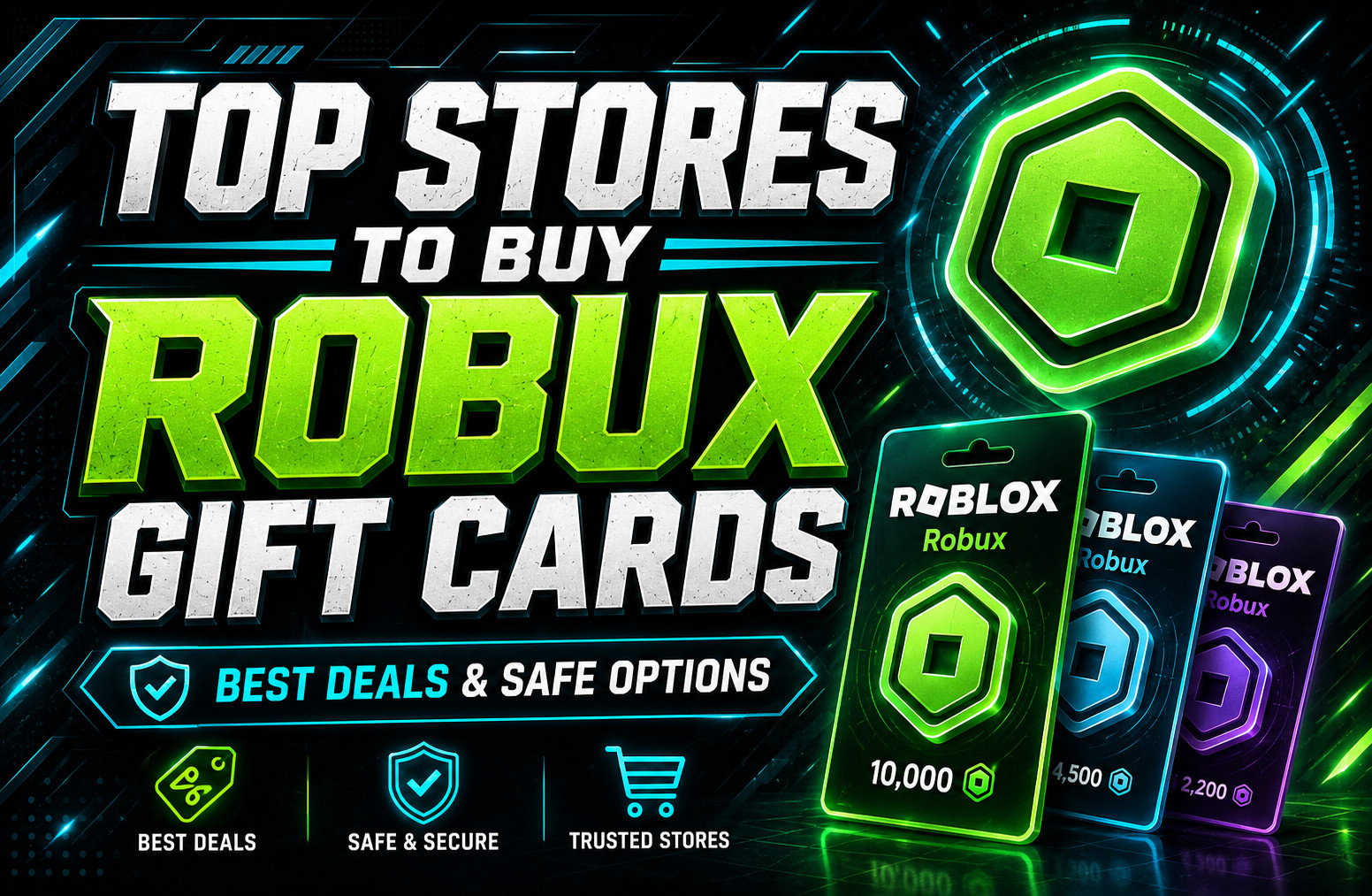 Les meilleurs sites pour acheter des Robux (carte cadeau)