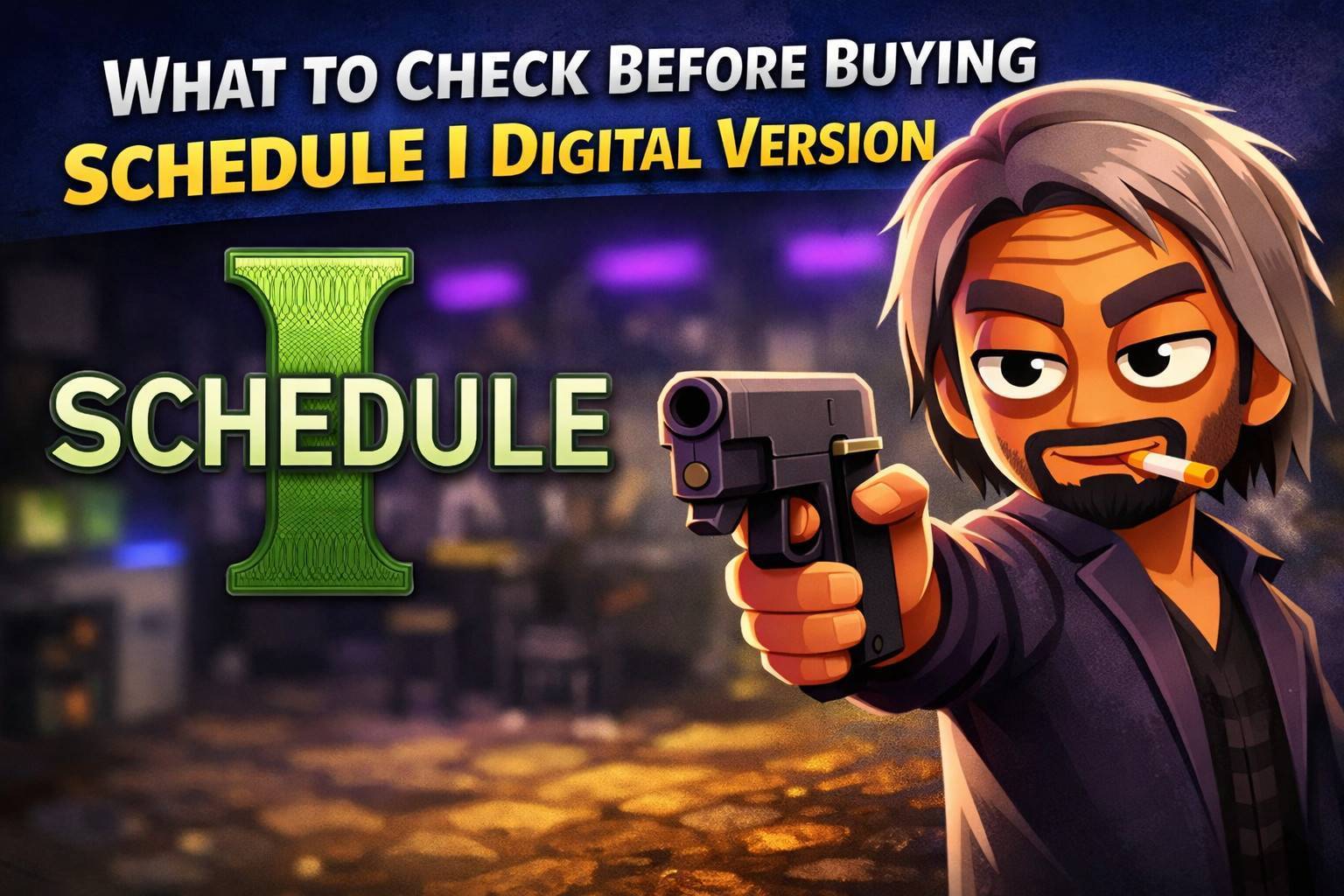 Ce qu’il faut vérifier avant d’acheter la version numérique de Schedule I dans des boutiques en ligne