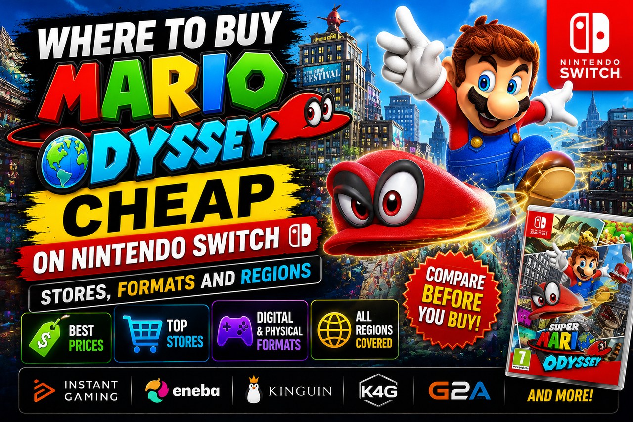 Pourquoi le prix de Super Mario Odyssey ne baisse presque jamais (et où il baisse vraiment)